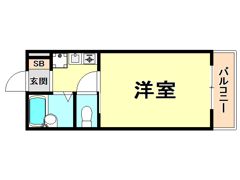 エルジャン夙川の間取り画像