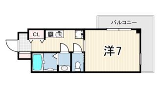 LAKIAAPARTMENT武庫之荘の間取り画像