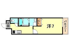 フジパレス神戸住吉の間取り画像