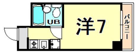 AIROSE立花の間取り画像