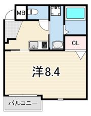 モレス・ヴィラ西宮北口の間取り画像