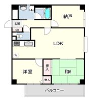 ライオンズマンション明石西江井ヶ島の間取り画像