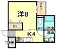 M’SCOURT西宮北口の間取り画像