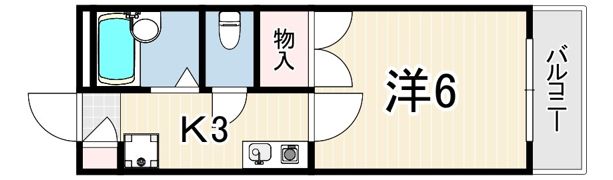 ヘーベル青木の間取り画像