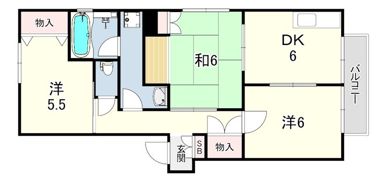 コンフォートSAGAの間取り画像