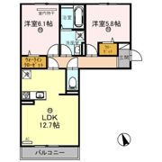 ル リアン明石の間取り画像