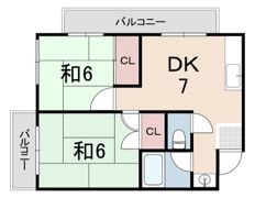 ロイヤル石井の間取り画像