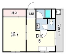 ポートハイツの間取り画像