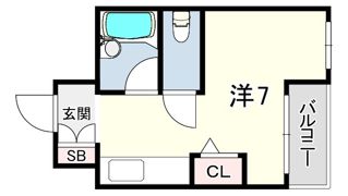 ジョンメゾン武庫之荘2の間取り画像