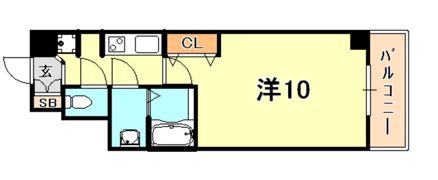 ケーズコート月若の間取り画像