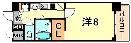 CITTA・VISTA神戸下山手通の間取り画像