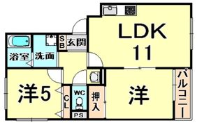 ビューラー藤木の間取り画像
