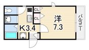 シャローム夙川の間取り画像