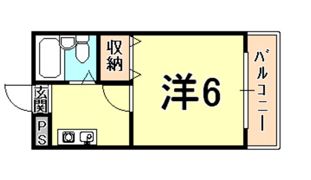 ジョイ甲子園の間取り画像