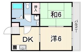 ロイヤルコート山本通の間取り画像