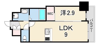 スワンズシティ神戸湊川 2の間取り画像