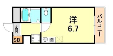 シャルムメゾン本庄の間取り画像