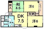 西宮ルモンの間取り画像
