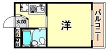 ダイドーメゾン六甲フジの間取り画像