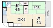 桜マンションの間取り画像