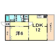 苦楽園エコーハイツの間取り画像