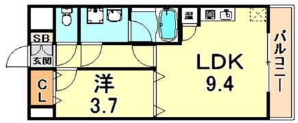 モアライフ魚崎の間取り画像