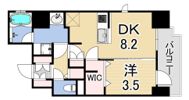 エステムコート神戸元町通2 THE SALONの間取り画像
