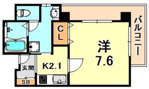 ときわ六甲レクランの間取り画像