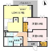 FIELD COURTの間取り画像