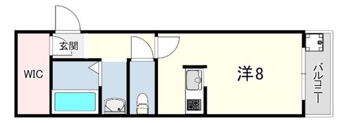 甲南タマタニマンションの間取り画像
