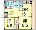 メゾン東野の間取り画像