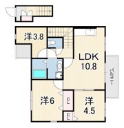 グランディールの間取り画像
