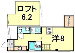 C4 KOSHIEN EASTの間取り画像