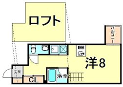 C4 KOSHIEN EASTの間取り画像