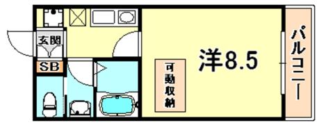 六甲レイクヒルズの間取り画像