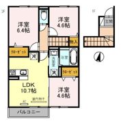 グランデ アルベロの間取り画像