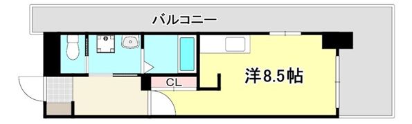 WILLDO浜崎通の間取り画像