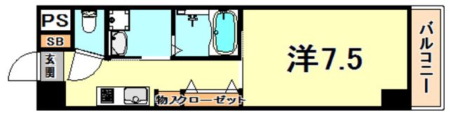 東灘OMパレスの間取り画像