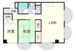 メゾン上甲東園の間取り画像