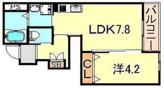 サニープレイスの間取り画像