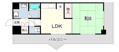 グランシティ三宮の間取り画像