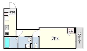 ALEGRIA芦屋西の間取り画像