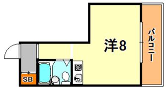 イーストゲート神戸の間取り画像