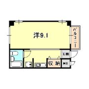 クァトルセゾン甲東園の間取り画像
