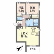シャーメゾン往還2の間取り画像