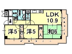オルテンシアKOBEの間取り画像