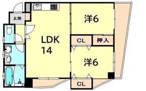 ガーデンテラス甲東園の間取り画像