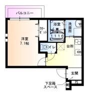 フジパレス阪急武庫之荘駅西2番館の間取り画像