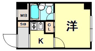 グランドビスタ北野の間取り画像