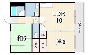 メゾン武庫之荘3番館の間取り画像